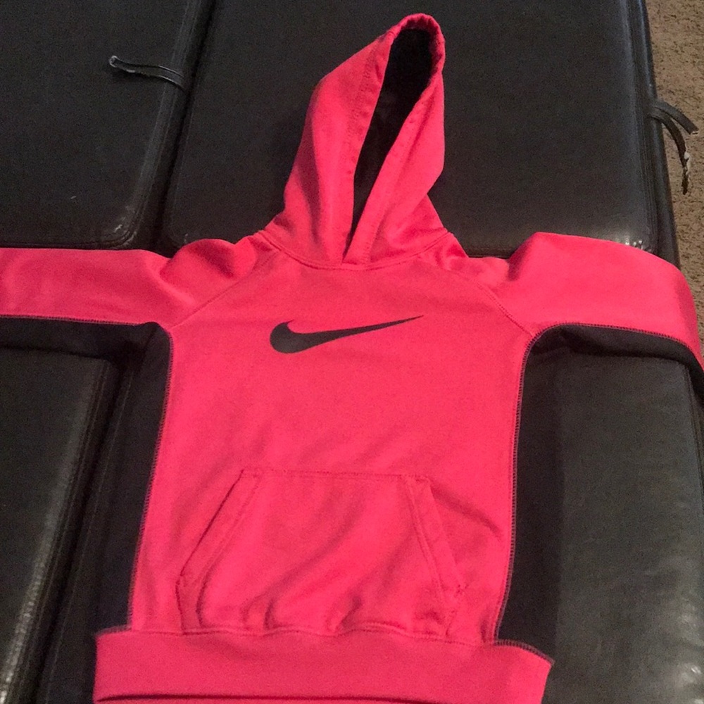 Pink n black nike youth sweatshirt